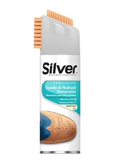 Süet Ve Nubuk Yenileyici Sprey Boya Su Itici Etkili Naturel 200ml Gümüş