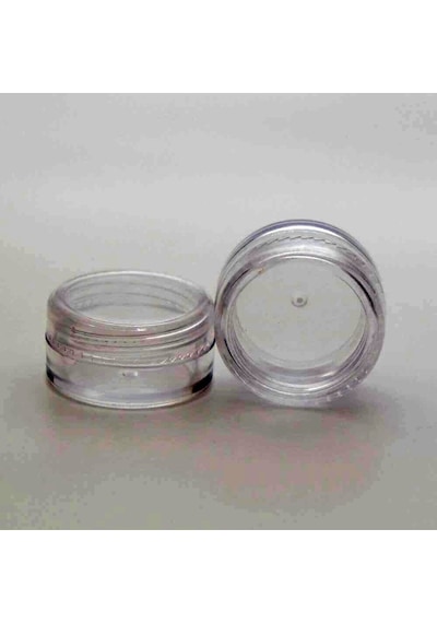 Boş Krem Şişesi 5 ML 5 Adet Boş Şeffaf Plastik Kutu