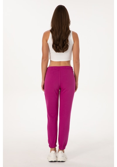 U.S. Polo Assn. Kadın Fuşya Jogger Eşofman Altı 50313591-VR023