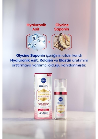 Nivea Luminous630 Spot Leke ve  Serumu 30 ML