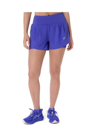 Asics Road 2-n-1 3.5ın Short Kadın Raw Indigo Şort 2012c975-400 Raw İndigo