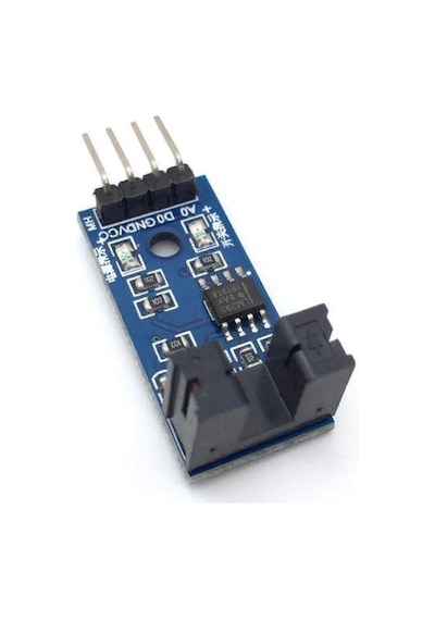 Elektronikport-Motor Hız Sensör Modülü Lm393 Ir Optocoupler Slot Tip