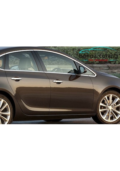 Opel Astra J Sedan Cam Çıtası Çerçevesi Kromu Nikelajı Komple