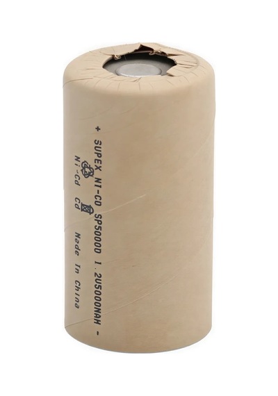 Supex Sp5000d 1.2v 5000mah Ni-cd Kalın Şarjlı Pil