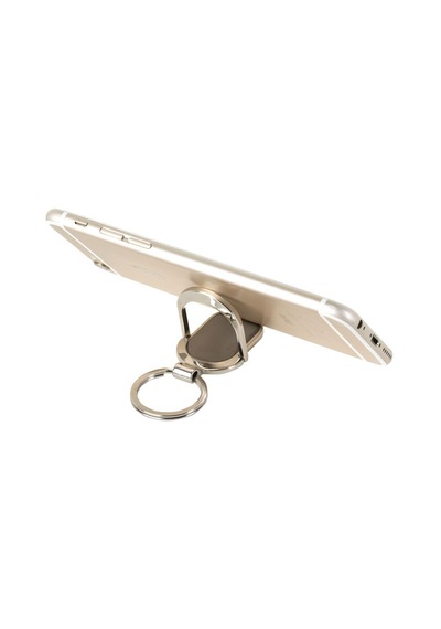 Telefon Standlı Metal Unisex Anahtarlık