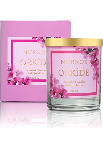Nurxos 9656 Orkide Kokulu Mumlar 220 G