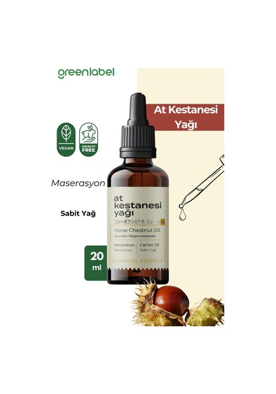 Greenlabel At Kestanesi Yağı 20 Ml