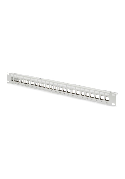 Digitus Dn-91410 24 Port Boş Patch Panel Zırhlı 1U Yüksekliğind