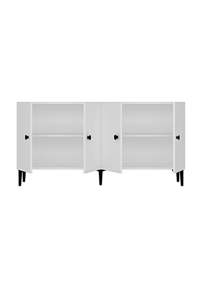 Ka1818b Pella Konsol Ve Tv Sehpası Beyaz 180cm