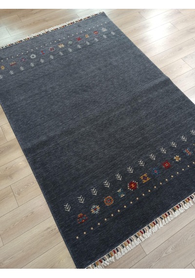 Çam Halı Funky 804 Antrasit Yün Ve Bambu İle Özel Tezgahlarda Üretilen Otantik Desenli El Emeği Modern Uşak Halısı Antrasit Çam Halı Funky 804 Antrasit Yün Ve Bambu İle Özel Tezgahlarda Üretilen Otantik Desenli El Emeği Modern Uşak Halısı Antrasit
