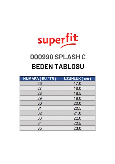 Superfit Splash C Kız Çocuk Pembe Terlik 000990-5500 Pembe