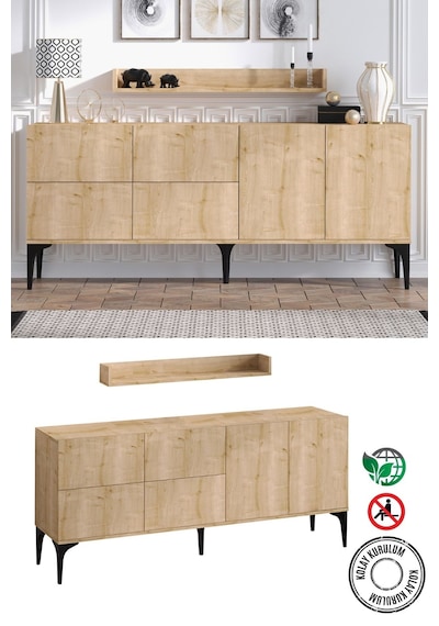 Decormet Stella Konsol Safir Meşe- Dec-20058 Diğer