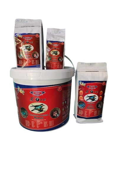 Love 5 Kg Kova Kızıştırma& Doluluk Beautiful Food Kuş Maması 5 KG