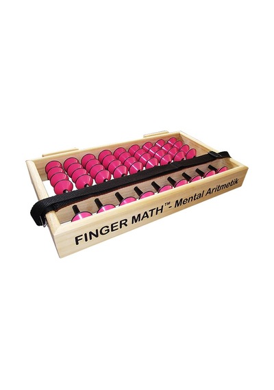 Finger Math - Mental Aritmetik Öğretmen Sorobanı 9 Basamaklı