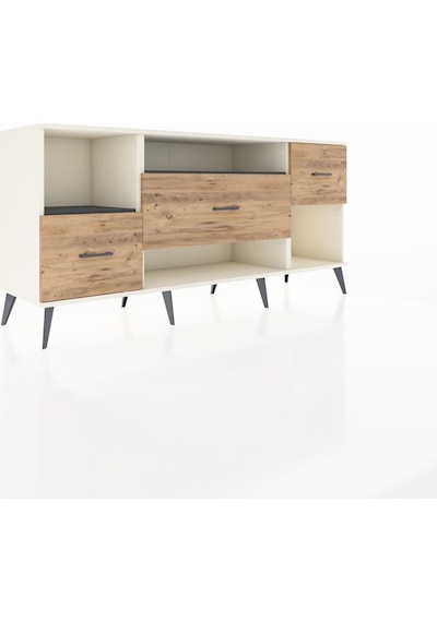 Hyperion Konsol 2 Raflı 3 Çekmeceli 176x44x83 Aytaşı-antrasit/çam Antrasit/çam Hyperion Konsol 2 Raflı 3 Çekmeceli 176x44x83 Aytaşı-antrasit/çam Antrasit/çam
