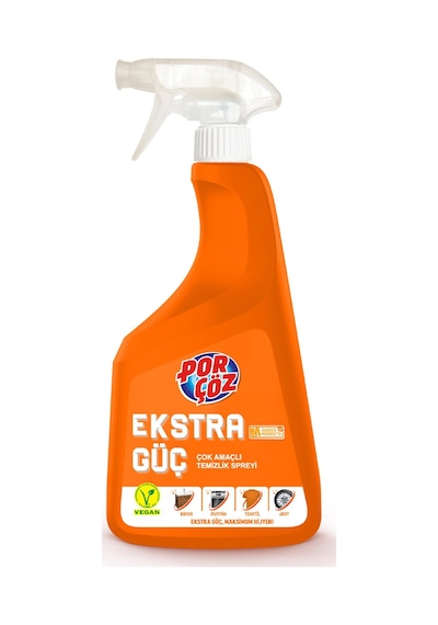 Porçöz Ekstra Güç Çok Amaçlı Sprey 1000 Ml 4 Adet Diğer
