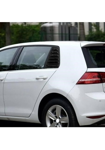 Golf 7 -7,5 Kelebek Cam Vizörü Parlak Siyah