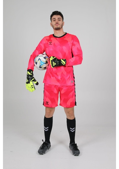 Hummel Elegance Profesyonel Kaleci Forması Nar Çiçeği