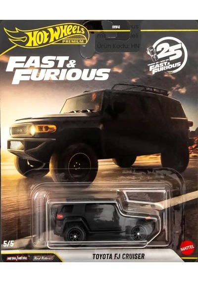 Hot Wheels Premium Fast & Furious 25. Years - Hnw46-979n