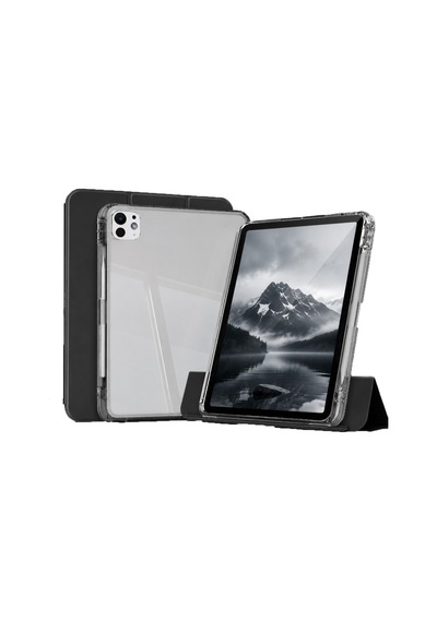 Apple İpad Uyumlu Uyumlu Pro 11 1. 2. 3. 4. Nesil Kılıf Kalem Bölmeli Akrilik Şeffaf Ayrılabilir Case 2018 - 2022
