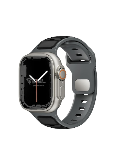 Apple Watch Series Se/11/10/9/8/7/6/5/4/3 İle Uyumlu Silikon Kordon 46mm/45mm/44mm, Series 10 42mm/41mm/40mm/38mm