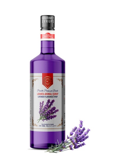 Nish Lavanta Aromalı Şurup 700 Ml - Pet Şişe