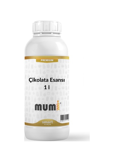 Premium Çikolata Mum Esansı 1 Litre Şeffaf