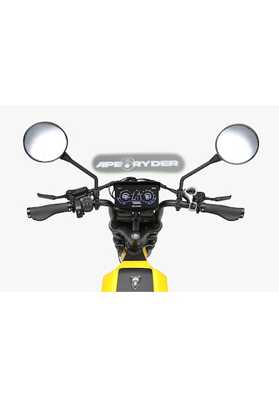 Ape Ryder Gibbon Ultra Pro Elektrikli Bisiklet Ayna Hediyeli Sarı