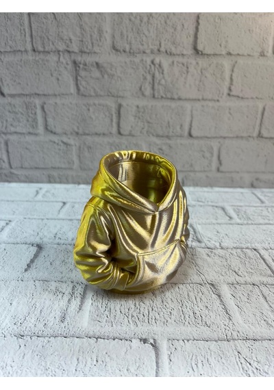 Dekoratif Gold Hoodie Kalemlik 10x10 Cm