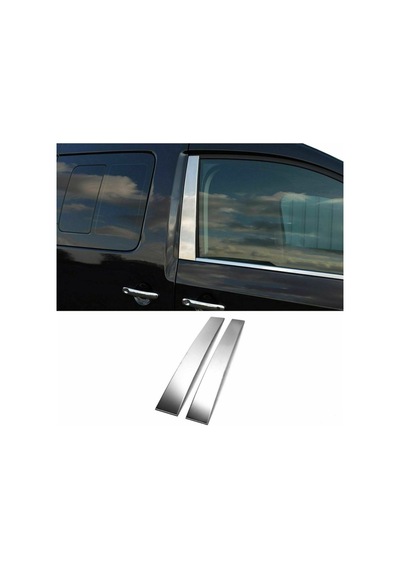 Vw Caddy Krom Cam Direği 2 Prç 2003-2010 Paslanmaz Çelik N11.4339
