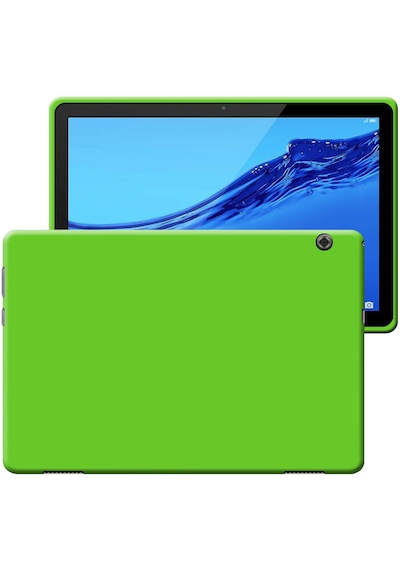 Huawei Mediapad T5 10,1 İnç Lansman Silikon Yumuşak Dokulu Kılıf Arka Kapak