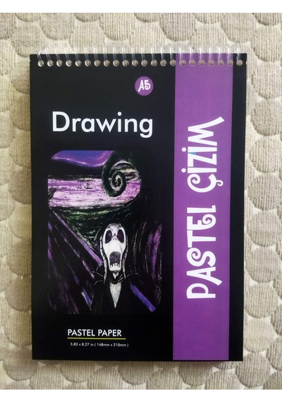 DreamArt Galery Pastel Çizim Defteri 14.8x21.0mm A5 Çizim Defteri