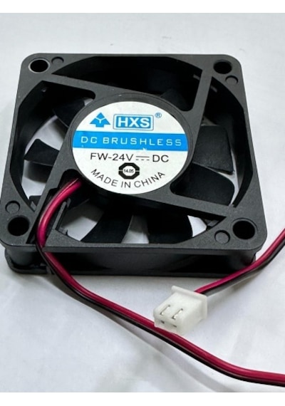 24 Volt 6 Cm Fan 6 Cm 24 Volt Fan 6x6x1.5 Cm 2 Pinli 24 Volt Fan