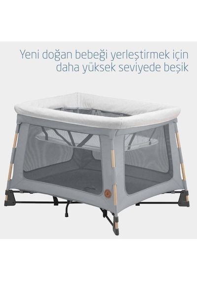 Maxi-cosi Swift 3'ü 1 Arada Çift Katlı Beyond Grey Park Yatak Outlet