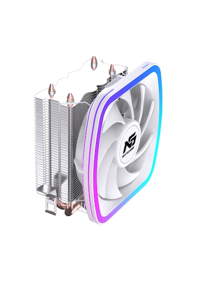 Ng Frost 200 120w Tdp Sessiz Kule Tipi Cpu 2 Borulu Soğutucu Beyaz