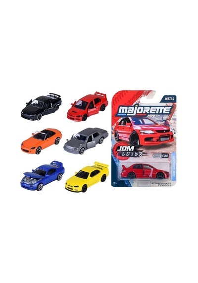 8502100000 ''jdm Legends Premium Cars, 6-asst.freewheel, Die-cast Diğer