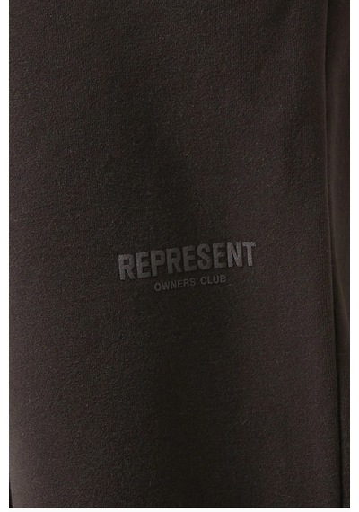 Represent Owners Club Sweatpants, Pamuk Fleece Eşofman Altı, Rahat Ve Şık Kahverengi