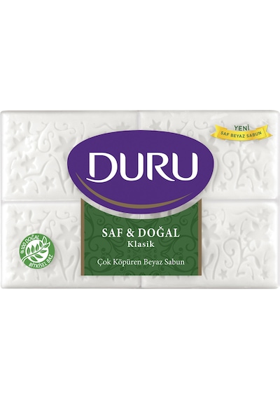 Duru Saf&doğal Klasik Beyaz Kalıp Sabun 600 G 4 Adet Diğer