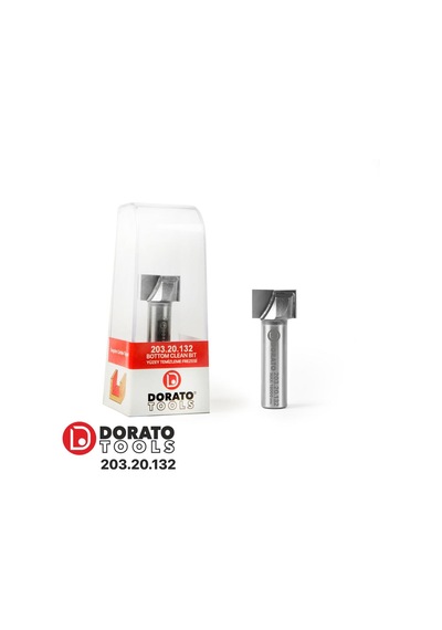 Dorato 2 Ağızlı 20mm Tarama ve Temizleme Cnc, Freze Ucu