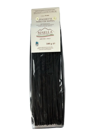 Pastificio Maiella Mürekkepli Spaghetti 500 Gr - 8 Adet Tarı