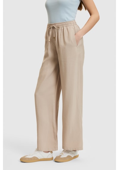 U.S. Polo Assn. U.s. Polo Assn. Kadın Taş Pantolon Kanvas-chino 50321973-vr049 Taş Rengi
