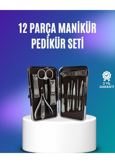 El Ve Ayak Bakımı İçin Profesyonel 12 Bakım Seti Mh-hs9225-8256
