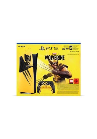 Sony Playstation 5 Slim Dijital 825 GB Wolverine Limited Edition Oyun Konsolu