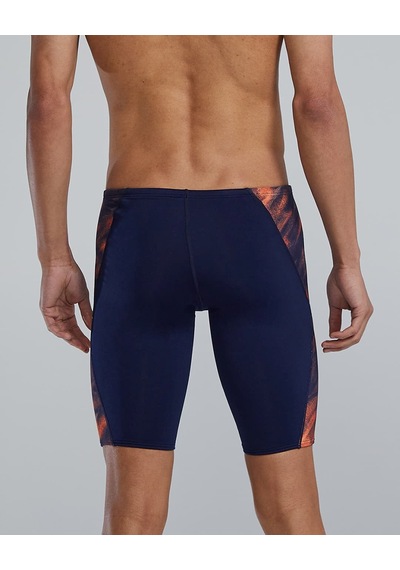Tyr Durafast Elite Men's Blade Splice Jammer Swimsuit - Soren Lacivert - Turuncu