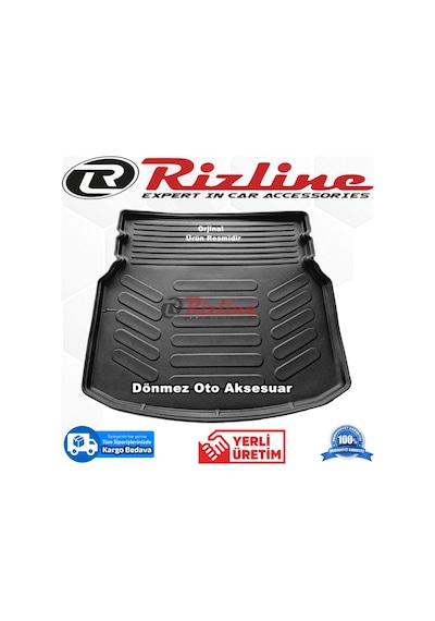 Mercedes C180 3D Bagaj Havuz Paspası W204 2007-2014 Arası Rizline