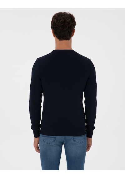 Pierre Cardin Erkek Lacivert Kazak /triko 50315762-vr033 Lacivert