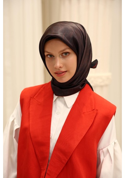 Silk Home Shiny Eşarp 75010-20 Vizon, Siyah, Vizon