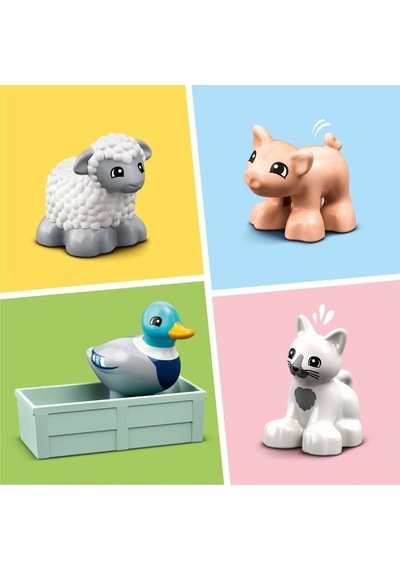 LEGO® Duplo 10949 Town Çiftlik Hayvanı Bakımı 11 Parça