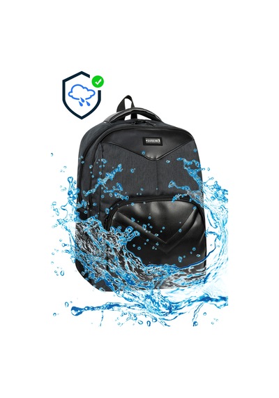 Galb Leather Gunluk Ve Okul Kullanimi Laptop Bolmeli Sirt Cantasi siyah