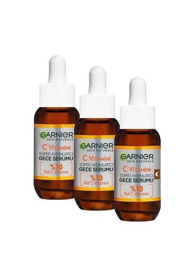 C Vitamini Süper Aydınlatıcı Gece Serumu 3 Paketi
